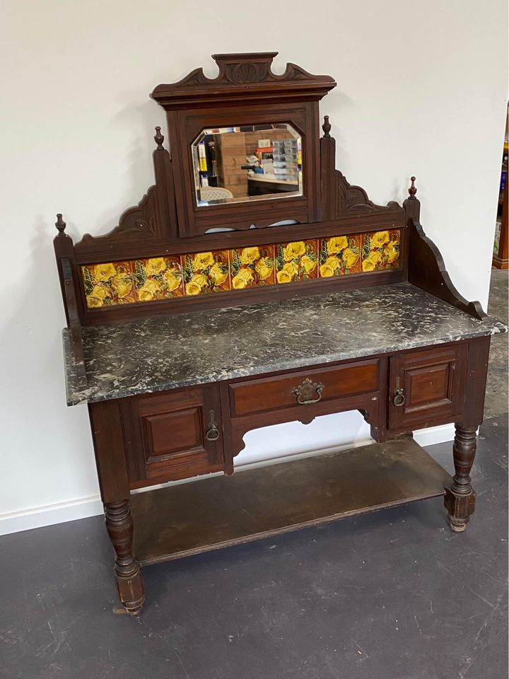 Antique Wash Stand Early 1900s