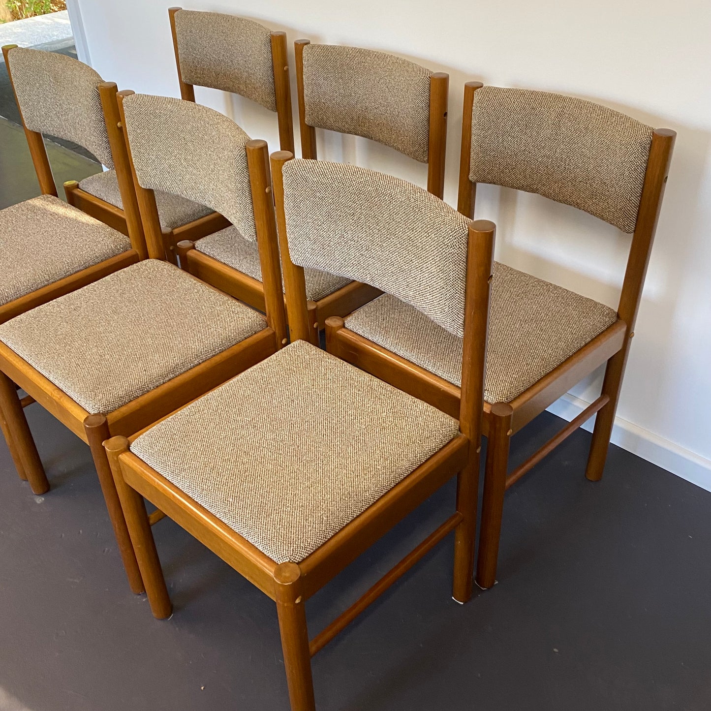 Mid Century Modern MCM Style Dining Chairs- Set of 6