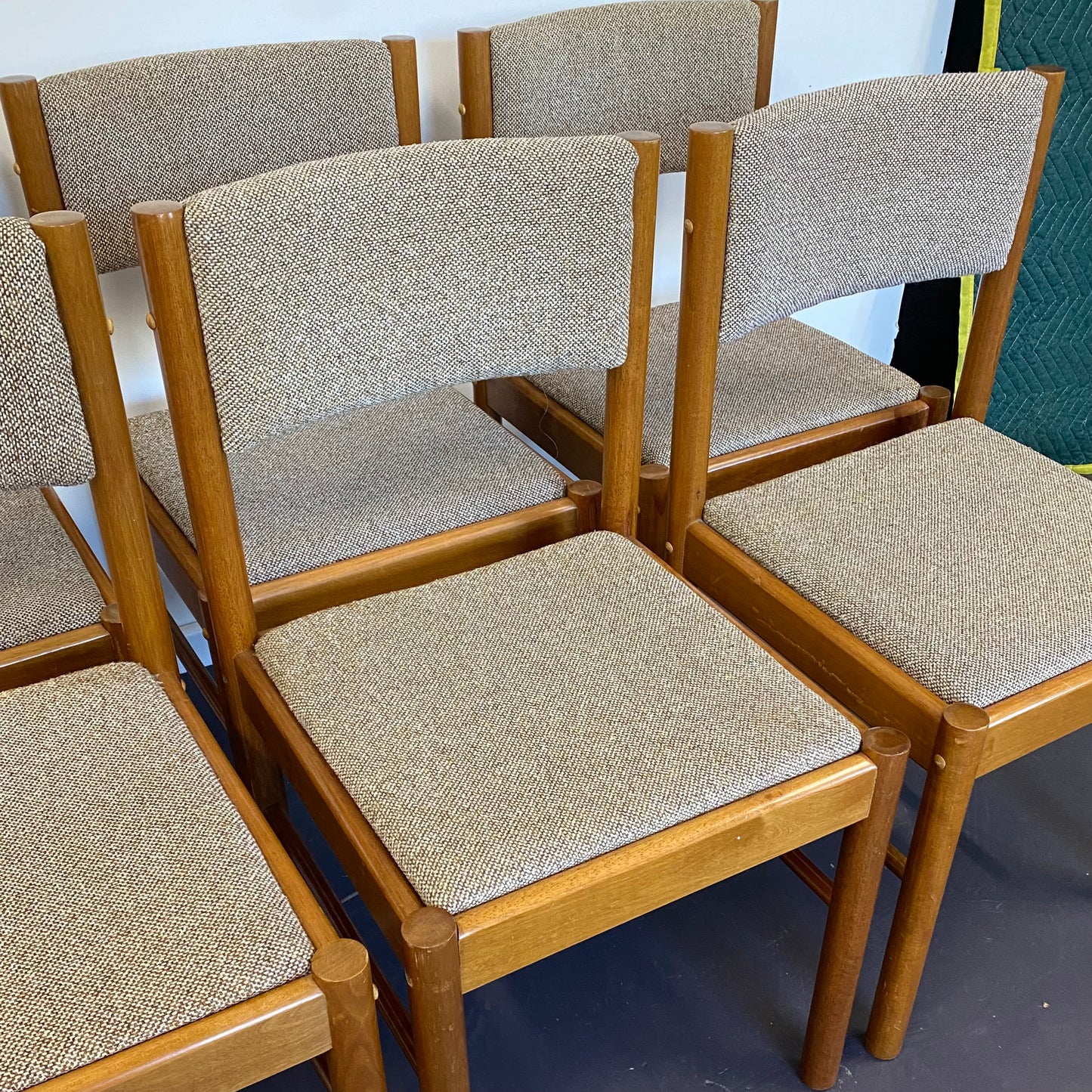 Mid Century Modern MCM Style Dining Chairs- Set of 6