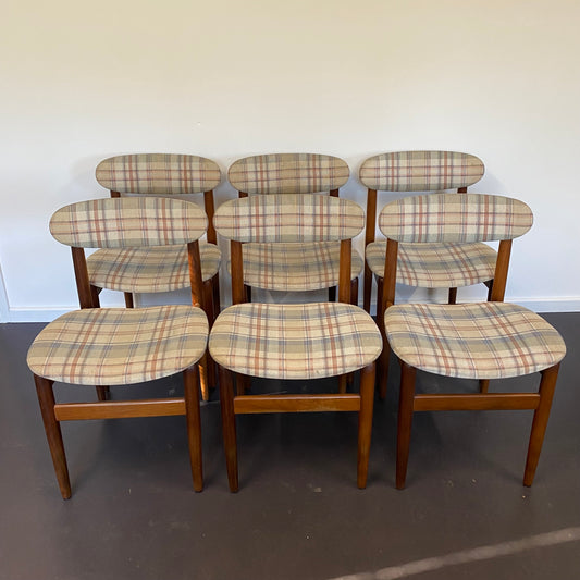 Genuine Mid Century Modern MCM Dining Chairs- Set of 6