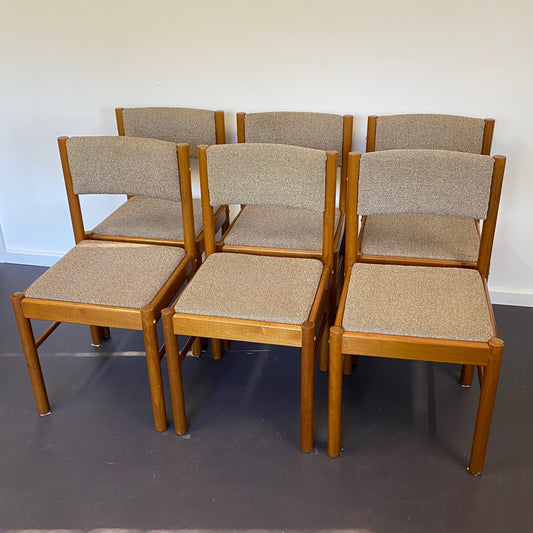 Mid Century Modern MCM Style Dining Chairs- Set of 6